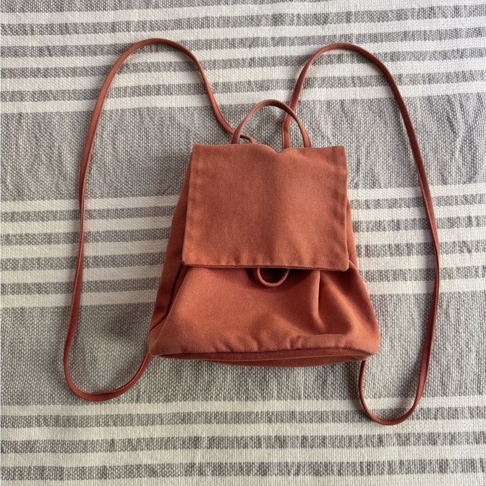 Baggu Cotton Canvas Mini Backpack